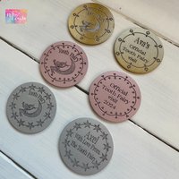 Personalisierte Holzzahn Fairy Dollar Token Geld Geschenk Münze, Metallics von RubyLewisDesigns