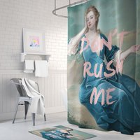 Don't Rush Me Druck Duschvorhang - Decor von RubyandB