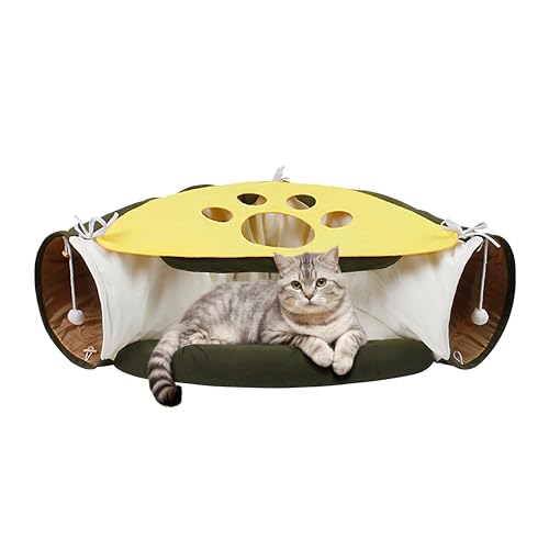 Rucener Katzentunnel XXL Spieltunnel Katzenbett Katzentunnel Große Katzen Katzensofa Katzenhöhle Cat Tunnel Katzenspielzeug Tunnel katzenhaus Indoor Rucener Katzentunnel XXL Spieltunnel Katzenbett Katzentunnel Große Katzen Katzensofa Katzenhöhle Cat Tunnel Katzenspielzeug Tunnel katzenhaus Indoor von Rucener