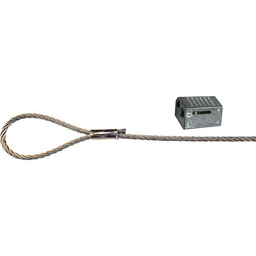 Ruck-Zuck Multischlinge | Durchmesser 2 mm | inkl. 1 m Seil und Drahtseilschloss | 1 Set von Ruck-Zuck