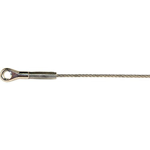 Ruck-Zuck Multischlinge mit Augterminal | Durchmesser 2 mm | inkl. 5 m Seil und Drahtseilschloss | 1 Set von Ruck-Zuck