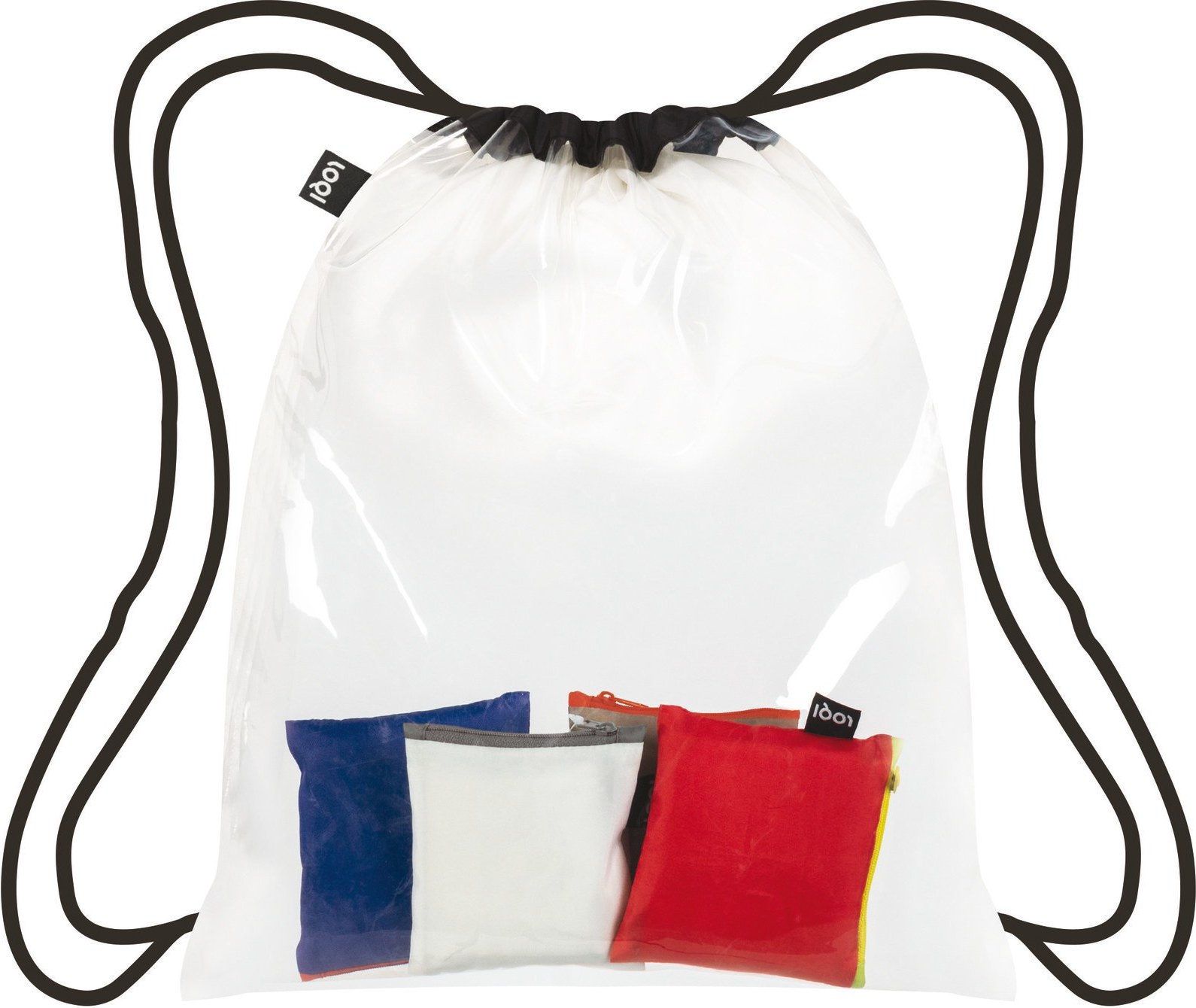 Loqi Transparent Rucksack transparent von Rucksäcke