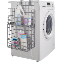 Ruco Ablageregal für die Waschmaschine, 2 Fächer, Kunststoff Ruco Ablageregal für die Waschmaschine, 2 Fächer, Kunststoff von Ruco