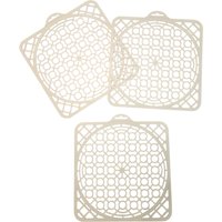 Ruco Abtropfmatte "Spülbeckenmatte, 3er Set" Spülbecken-Schutzeinlage, Spülmatte, Made in Germany von Ruco