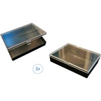 Ruco Aufbewahrungsdose "Sortierdose, 5er Set" Schmuckdose, Kleinteilebox, bündiger Verschluss, Made in Germany von Ruco