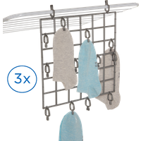 Ruco Flügelwäschetrockner Zusatztrockner für Wäschetrockner, 3er Set mit 10 Klammern von Ruco