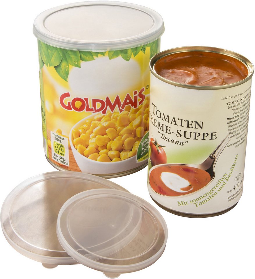 Ruco Frischhaltedeckel Konservendosendeckel, 12er Set, (Set, 12-tlg), Dosendeckel, Futterdeckel, wiederverwendbar, Made in Germany von Ruco