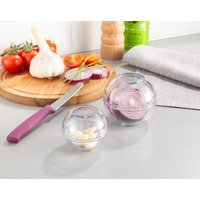 Ruco Frischhaltedose Set, 6 Stk. tlg. Frischhaltekugeln für Zwiebeln und Knoblauch von Ruco