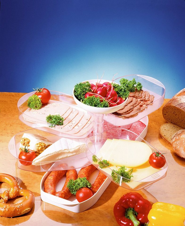 Ruco Frischhaltedose, Kunststoff, (Set, 2-tlg), (Garnierbuffet) von Ruco