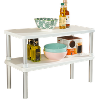 Ruco Küchenregal 2 Etagen, Aluminium/Kunststoff Ruco Küchenregal 2 Etagen, Aluminium/Kunststoff von Ruco