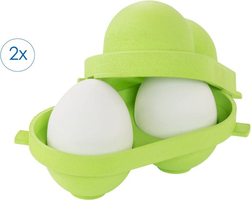 Ruco Lunchbox Eierbox, 2er Set, Kunststoff, (2-tlg), Transportbox, Eierkorb, Made in Germany von Ruco