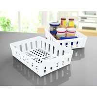 Ruco Aufbewahrungssystem Set, 4 Stk. tlg. für den Kühlschrank, Kunststoff, Maße(HxBxT): 8x23x34cm von Ruco