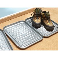 Ruco Schuhabtropfschale Set, 6 Stk. tlg. aus stabilem Kunsttoff von Ruco