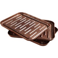 Ruco Schuhabtropfschale "Nature" Set, 3 Stk. tlg. aus stabilem Kunststoff von Ruco