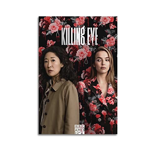 Rudd Filmposter "Killing Eve", ästhetisches Schlafzimmer, dekorative Poster für Schlafzimmer, 30 x 45 cm, ohne Rahmen von Rudd