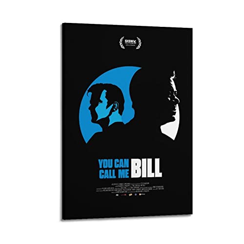 Rudd Filmposter mit Aufschrift "You Can Call Me Bill", Retro, ästhetische Raumdekoration, Leinwand, Poster für Zuhause und Büro, 30 x 45 cm, Rahmenstil von Rudd