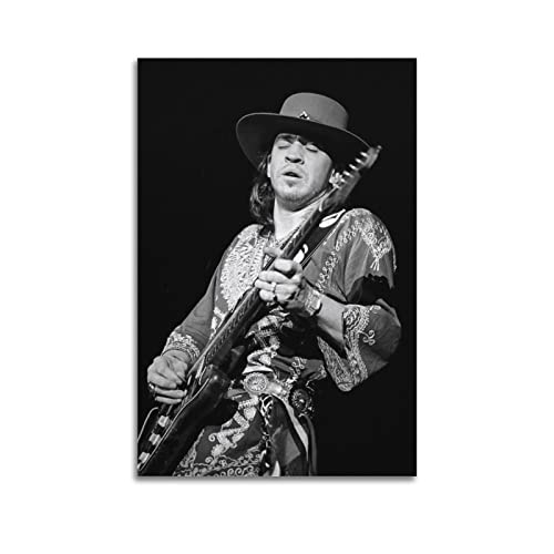 Rudd Stevie Ray Vaughan Sänger-Poster, Wandkunstdruck, Retro, ästhetische Raumdekoration, Leinwand, Poster für Zuhause und Büro, Dekorationen, 40 x 60 cm, ohne Rahmen von Rudd