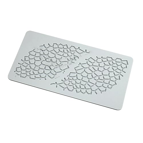 Hohlfischerei Netzmuster Spitze Matte Matte COORKOUM SILICON SMOPPE FONDANT Impression Matten Cupcakes Toppers Werkzeug Langlebig von Rudiaoa