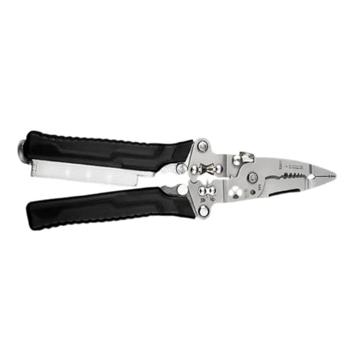 Multifunktional Drahtstripper Crimper Werkzeug Mit Spannungstester Präzision Kiefer Elektrische Arbeitsdrahtabstreiferzange Und Crimp Werkzeug von Rudiaoa