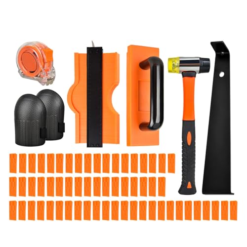 Professionelle Holzbearbeitung Laminat Werkzeugsets Home Laminat Installation Kits Set Holzboden Montage Hand Holzbearbeitungswerkzeug für Bodenbelag von Rudiaoa