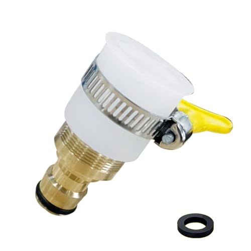 Robuste Wasserhahn-Schlauchverbinder aus Messing, tragbar für Mischbatterien, mit einfacher Installation, auslaufsichere Wasserhahn-Anschlüsse Robuste Wasserhahn-Schlauchverbinder aus Messing, tragbar für Mischbatterien, mit einfacher Installation, auslaufsichere Wasserhahn-Anschlüsse von Rudiaoa