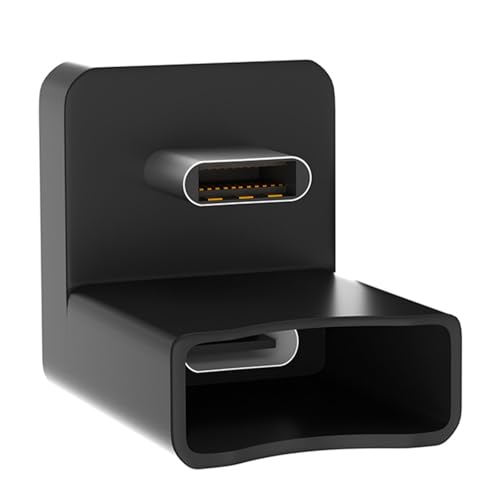 Rudiaoa 90-Grad USB C Auf USB C Adapter Rechtwinkliger USB C Stecker Auf USB 3.1-Buchse Für Notebook Computer von Rudiaoa