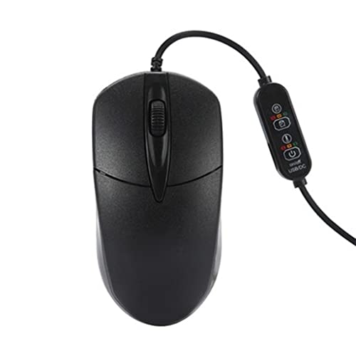 Rudiaoa Black Kabel USB Optical Maus Warm Für Palm & Finger Ergonomischer Stecker Und Für Spielmäuse Für Desktop Notebook Computer Lapto Rudiaoa Black Kabel USB Optical Maus Warm Für Palm & Finger Ergonomischer Stecker Und Für Spielmäuse Für Desktop Notebook Computer Lapto von Rudiaoa