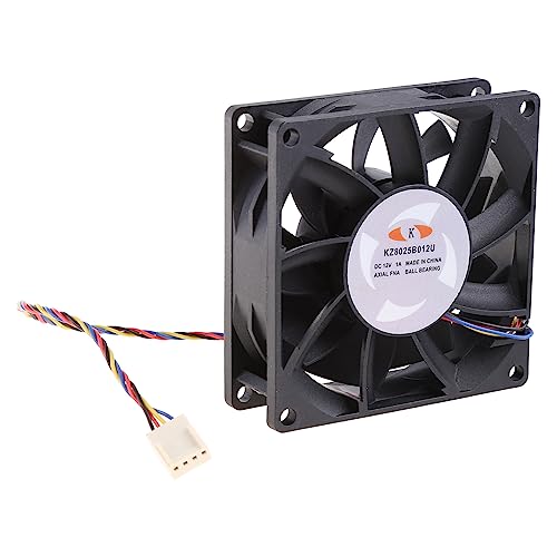 Rudiaoa Bürstenloser Computerlüfter 8x8x2 5 cm 85 2cfm 6500 U/Min 4Pin 4 Draht PWM Automatische Temperaturregelkühler Von KZ8025B012U Rudiaoa Bürstenloser Computerlüfter 8x8x2 5 cm 85 2cfm 6500 U/Min 4Pin 4 Draht PWM Automatische Temperaturregelkühler Von KZ8025B012U von Rudiaoa