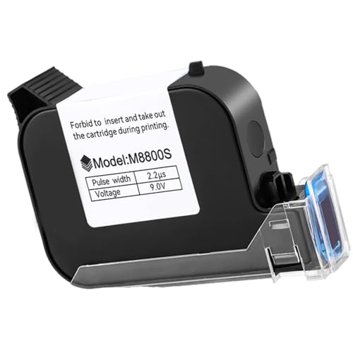 Rudiaoa M8800S Schwarze Tintenpatrone Für Nicht Verschlüsselte Drucker Schnell Trocknend Auf Mehreren Oberflächen 10 cm von Rudiaoa