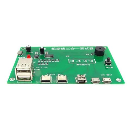 Rudiaoa USB Datenkabel Testerplatine Mit LED Indikatoren Für Ingenieure Und Verbraucher Mit Umfassender Kompatibilität von Rudiaoa