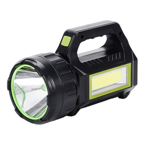 Rudiaoa Wiederaufladbare LED Fackel Multifunktional Camping Light Hand Torch Side Light Taschenlampe Power Taschenlampe von Rudiaoa