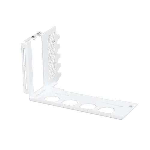 Vertikale GPU Mount Bracket Grafikkartenhalter Video VGA Rack Dauerhaftes Metall Graphics Conversion Desktop Computer Fall Zubehör Einstellbar GPU von Rudiaoa