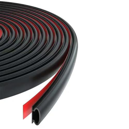 Viertelrunde Form, flexible Gummiverkleidung mit selbstklebender Eckleiste für Wandkanten, Ecken und Treppen, Schränke, Treppenhäuser von Rudiaoa