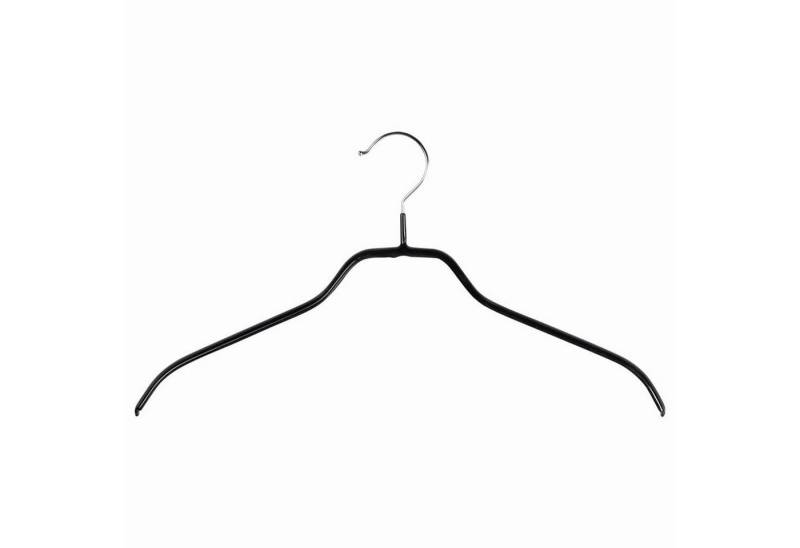 Rudolf Weber Kg Kleiderbügel Formbügel Metall schwarz 40 cm 2er-Pack von Rudolf Weber Kg