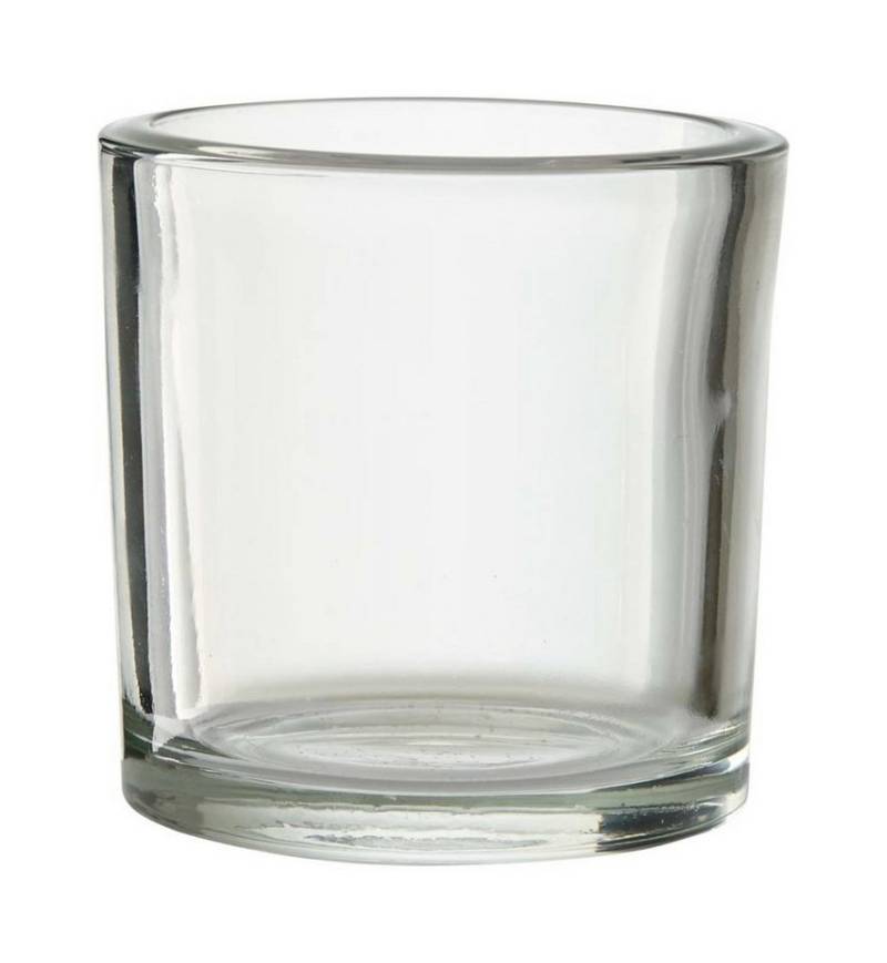 Rudolph Keramik Teelichthalter Transparent, Durchmesser 10 cm von Rudolph Keramik