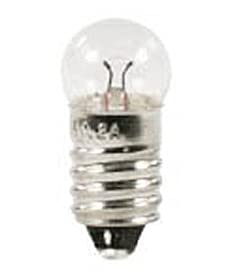 Rudolphs Schatzkiste Ersatzteile & Bastelbedarf Glühbirne 3,5V 200mA E10 Breite x Höhe x Tiefe 1 cmx2 cmx1 cm NEU Erzgebirge Birne Lampe Leuchte von Rudolphs Schatzkiste