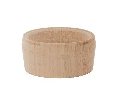 Rudolphs Schatzkiste Ersatzteile & Bastelbedarf Holztülle für Teelichter tief (Neue Form) BxHxT 50x25x50mm NEU Zubehör Pyramide Weihnachtspyramide von Rudolphs Schatzkiste