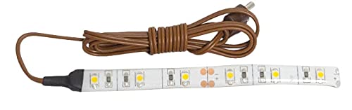 Rudolphs Schatzkiste Ersatzteile & Bastelbedarf LED Lichtband zum Kleben mit 6 LEDs 3,5-5V NEU Erzgebirge Birne Lampe Leuchte von Rudolphs Schatzkiste