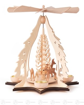 Rudolphs Schatzkiste Pyramide mit Rehen, für Teelichte Breite x Höhe x Tiefe 27,5 cmx31 cmx27,5 cm NEU Erzgebirge Tischpyramide Weihnachtspyramide Rudolphs Schatzkiste Pyramide mit Rehen, für Teelichte Breite x Höhe x Tiefe 27,5 cmx31 cmx27,5 cm NEU Erzgebirge Tischpyramide Weihnachtspyramide von Rudolphs Schatzkiste