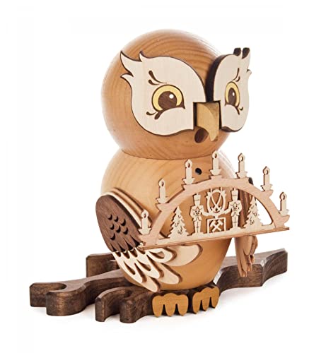 Rudolphs Schatzkiste Räucherfigur Eule mit Schwibbogen Höhe 16cm NEU Rauchfigur Räuchermann Räuchermännel Erzgebirge Rudolphs Schatzkiste Räucherfigur Eule mit Schwibbogen Höhe 16cm NEU Rauchfigur Räuchermann Räuchermännel Erzgebirge von Rudolphs Schatzkiste
