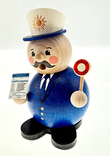 Rudolphs Schatzkiste Räuchermann Polizist mit Kelle BxHxT 8,5x12x8,5cm NEU Rauchen Rauchfigur Rauchmann Räucherfigur Räucherkerze Smoker Kerze Figur Mann Holz Seiffen Erzgebirge Holz Schnee Rudolphs Schatzkiste Räuchermann Polizist mit Kelle BxHxT 8,5x12x8,5cm NEU Rauchen Rauchfigur Rauchmann Räucherfigur Räucherkerze Smoker Kerze Figur Mann Holz Seiffen Erzgebirge Holz Schnee von Rudolphs Schatzkiste