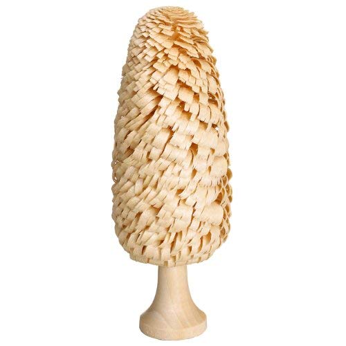 Rudolphs Schatzkiste Ringelbaum Fichte mit Stamm Natur Holzbaum H= 10cm NEU Baum Dekoration Seiffen Erzgebirge Holz Weihnachten Wald Holzbaum von Rudolphs Schatzkiste