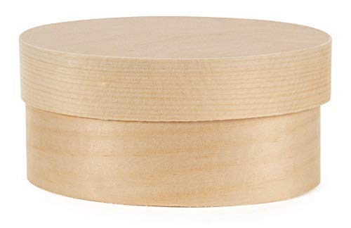 Rudolphs-Schatzkiste Spanschachtel oval BxHxT = 90x55x40cm NEU Erzgebirge Spandose Holzschachtel von Rudolphs-Schatzkiste