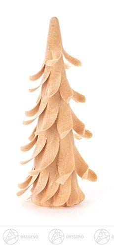 Rudolphs Schatzkiste Spiralbaum Natur Höhe = 7cm NEU Erzgebirge Holzbaum Dekobaum von Rudolphs Schatzkiste