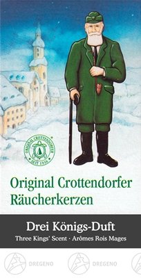 Rudolphs Schatzkiste Zubehör Crottendorfer Räucherkerzen DREI-Königs-Duft (24) NEU Erzgebirge Räucherkegel von Rudolphs Schatzkiste