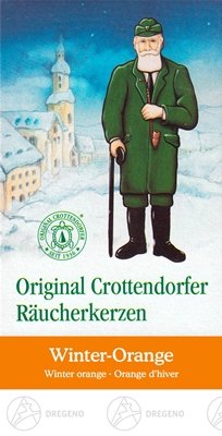 Rudolphs Schatzkiste Zubehör Crottendorfer Räucherkerzen Winter-Orange (24) NEU Erzgebirge Räucherkegel von Rudolphs Schatzkiste