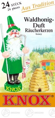 Rudolphs Schatzkiste Zubehör Knox Räucherkerzen Waldhonig (24) NEU Erzgebirge Räucherkegel von Rudolphs Schatzkiste