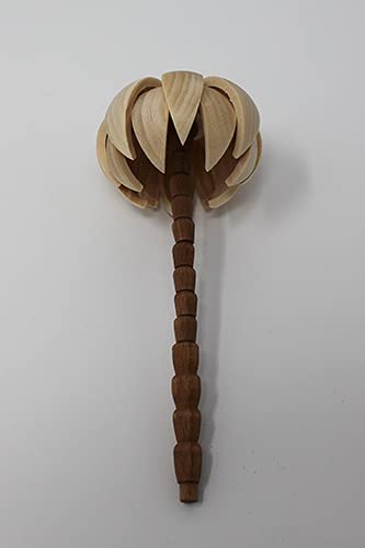 Rudolphs Schatzkiste Zubehör Palme 11 cm Höhe 11cm NEU Weihnachten Baum Spanbäumchen Baumschmuck Holzschmuck Holz Seiffen Erzgebirge Strauchbehang Dekoration von Rudolphs Schatzkiste