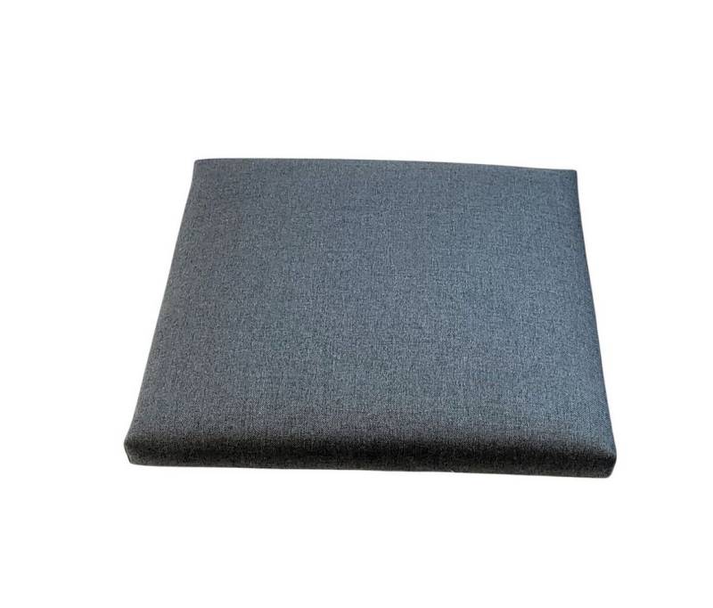 Rübeling Sitzkissen 45cm x 45cm x 6cm, Panama Graphite, wasserdicht beschichtet ! von Rübeling