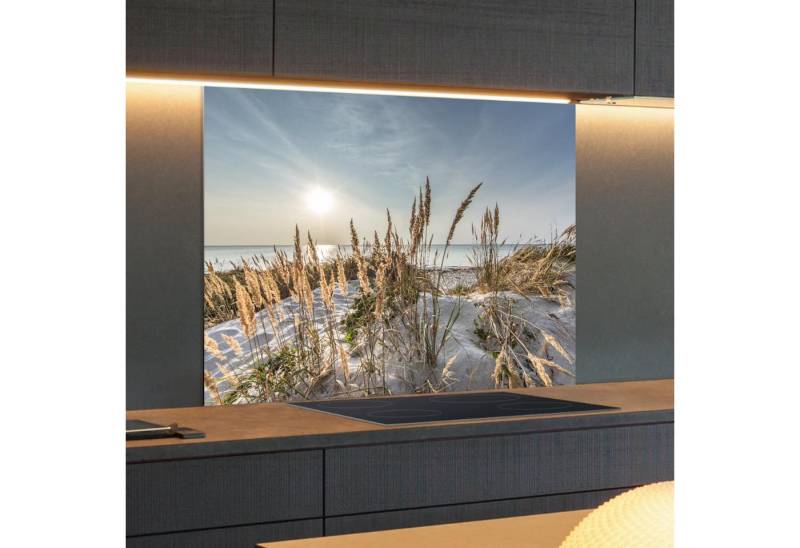 Rückwand24 Spritzschutz Spritzschutz Küchenrückwand Alu Glanz Natur von Rückwand24